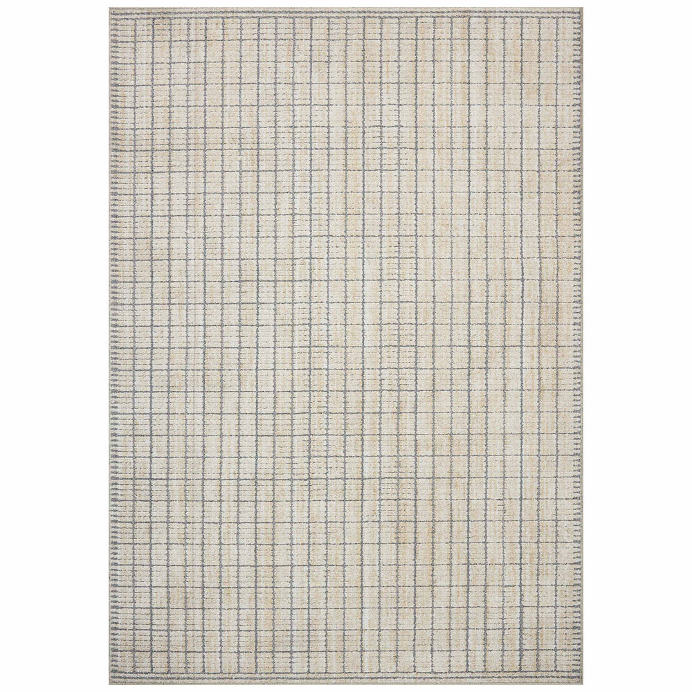 Amber Lewis × Loloi Rug Bexley BEX-04, Slate/Natural-Rugs1-High Fashion Home