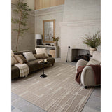 Amber Lewis × Loloi Rug Bexley BEX-05, Mushroom/Natural-Rugs1-High Fashion Home