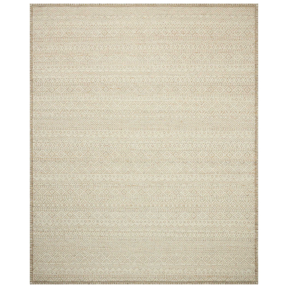 Amber Lewis × Loloi Rug Bowie BOE-02, Pebble/Clay-Rugs1-High Fashion Home