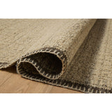 Amber Lewis × Loloi Rug Bowie BOE-03, Sand/Coffee-Rugs1-High Fashion Home