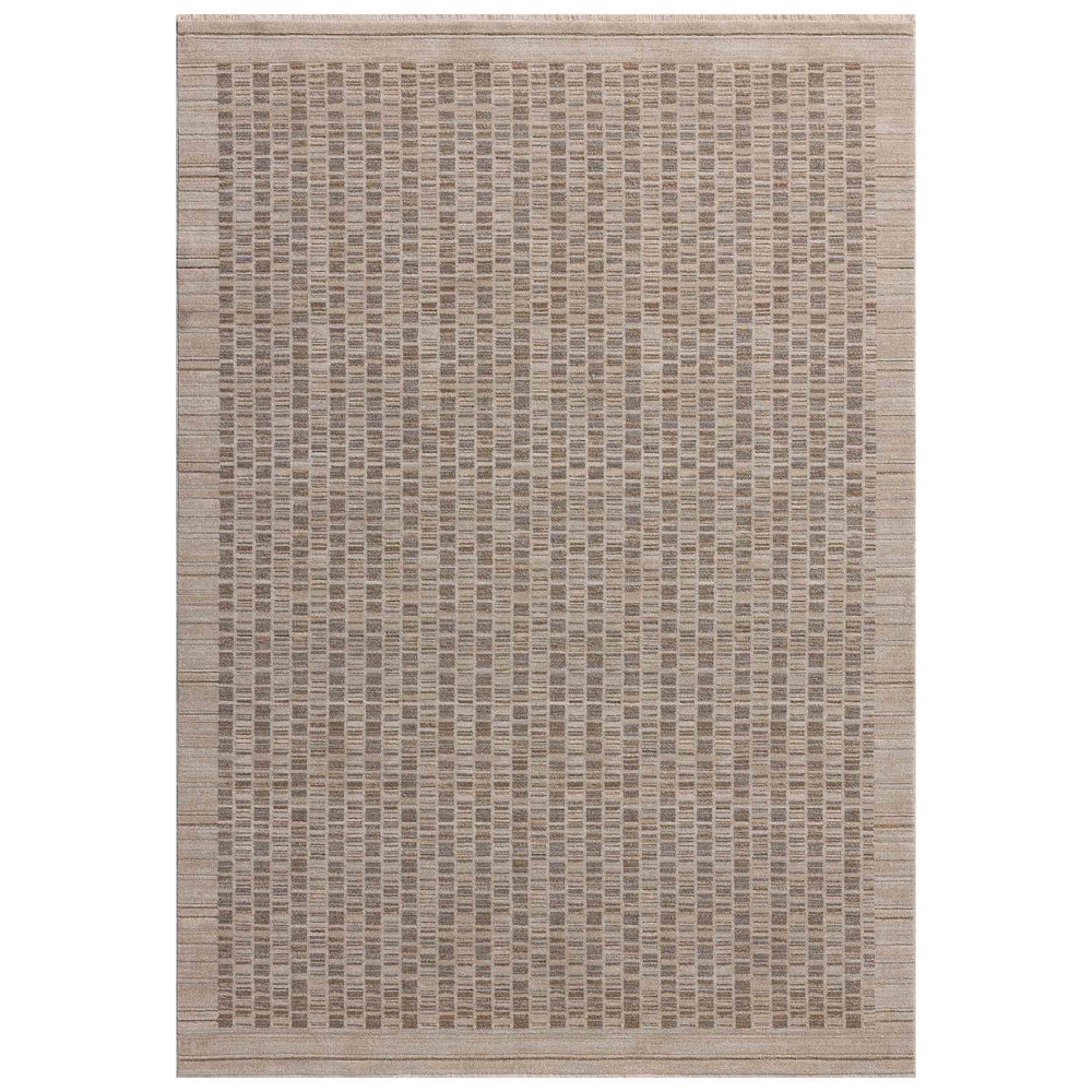 Amber Lewis x Loloi Rug Cali CIL-02, Natural/Slate-Rugs-High Fashion Home