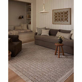 Amber Lewis x Loloi Rug Cali CIL-02, Natural/Slate-Rugs-High Fashion Home