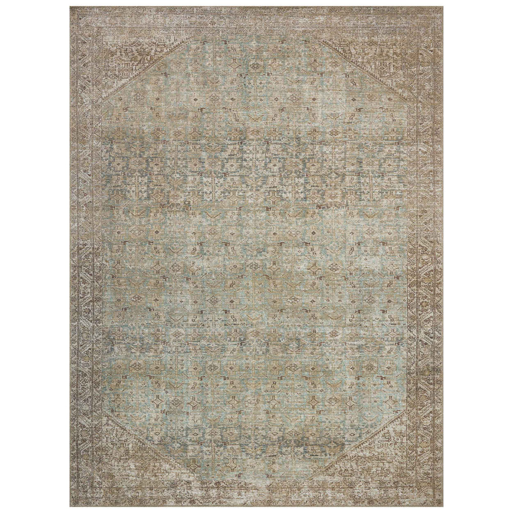 Amber Lewis × Loloi Rug Cambria CBR-05, Aqua/Natural-Rugs1-High Fashion Home