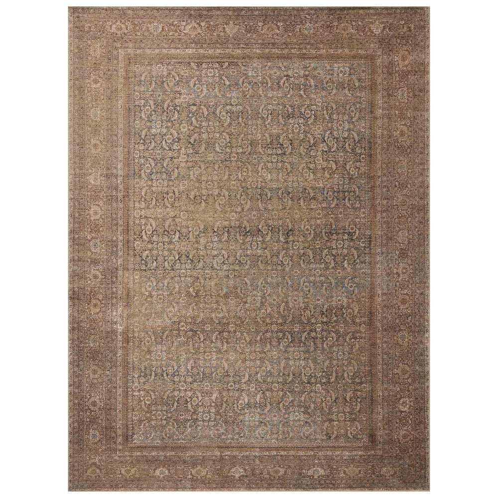 Amber Lewis × Loloi Rug Cambria CBR-07, Ocean/Bark-Rugs1-High Fashion Home