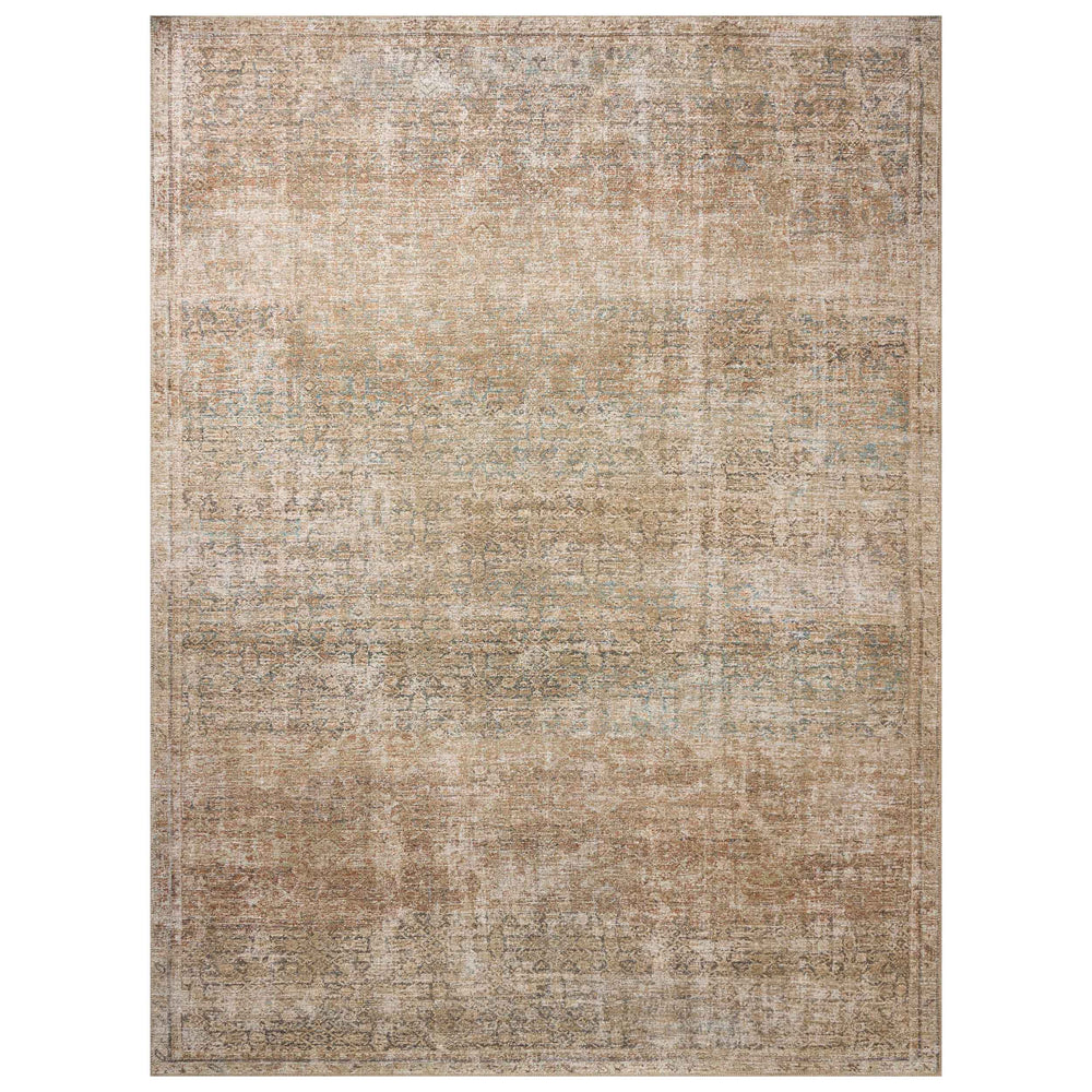Amber Lewis × Loloi Rug Cambria CBR-08, Ocean/Brick-Rugs1-High Fashion Home