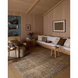 Amber Lewis × Loloi Rug Cambria CBR-08, Ocean/Brick-Rugs1-High Fashion Home