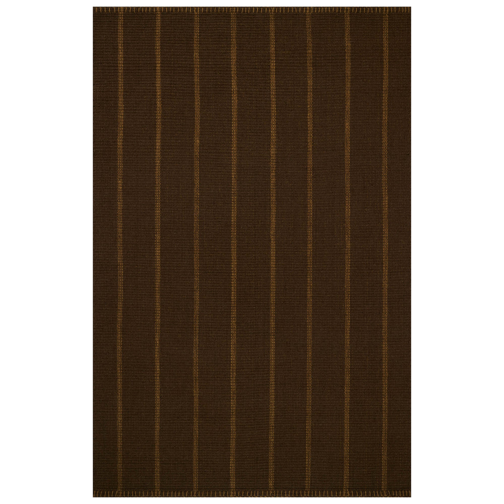 Amber Lewis × Loloi Rug Harlan HLN-01, Espresso/Toffee-Rugs1-High Fashion Home