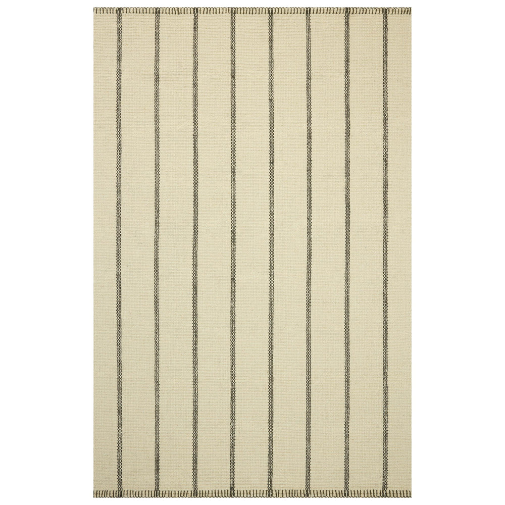 Amber Lewis × Loloi Rug Harlan HLN-01, Ivory/Charcoal-Rugs1-High Fashion Home