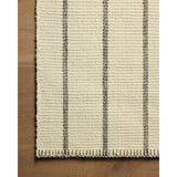 Amber Lewis × Loloi Rug Harlan HLN-01, Ivory/Charcoal-Rugs1-High Fashion Home