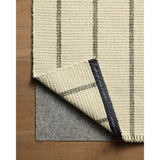 Amber Lewis × Loloi Rug Harlan HLN-01, Ivory/Charcoal-Rugs1-High Fashion Home