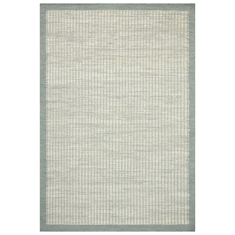 Amber Lewis × Loloi Rug Lilah LIH-01, Ivory/Sky-Rugs1-High Fashion Home