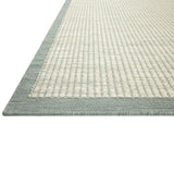 Amber Lewis × Loloi Rug Lilah LIH-01, Ivory/Sky-Rugs1-High Fashion Home