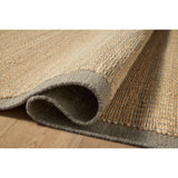 Amber Lewis × Loloi Rug Lilah LIH-01, Natural/Grey-Rugs1-High Fashion Home