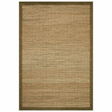 Amber Lewis × Loloi Rug Lilah LIH-01, Natural/Olive-Rugs1-High Fashion Home