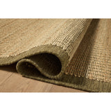 Amber Lewis × Loloi Rug Lilah LIH-01, Natural/Olive-Rugs1-High Fashion Home