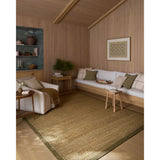 Amber Lewis × Loloi Rug Lilah LIH-01, Natural/Olive-Rugs1-High Fashion Home