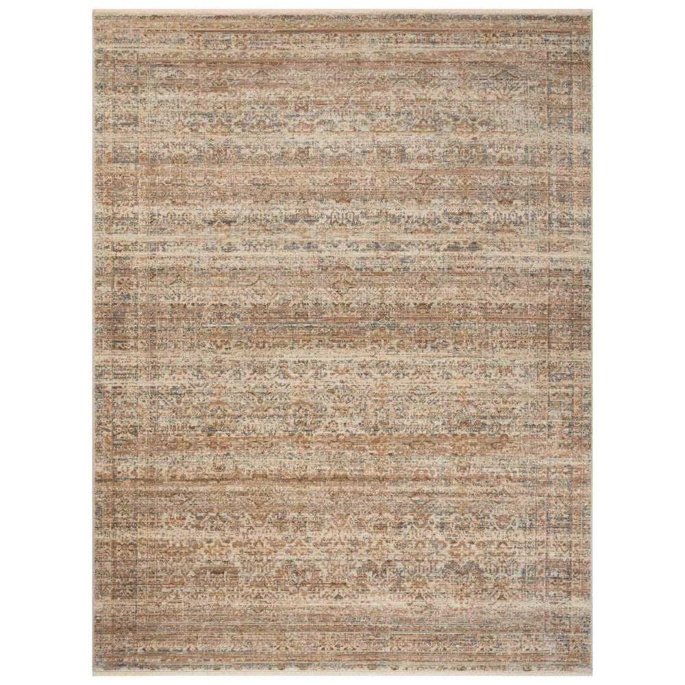 Amber Lewis x Loloi Rug Molly MOL-01, Natural/Denim-Rugs-High Fashion Home