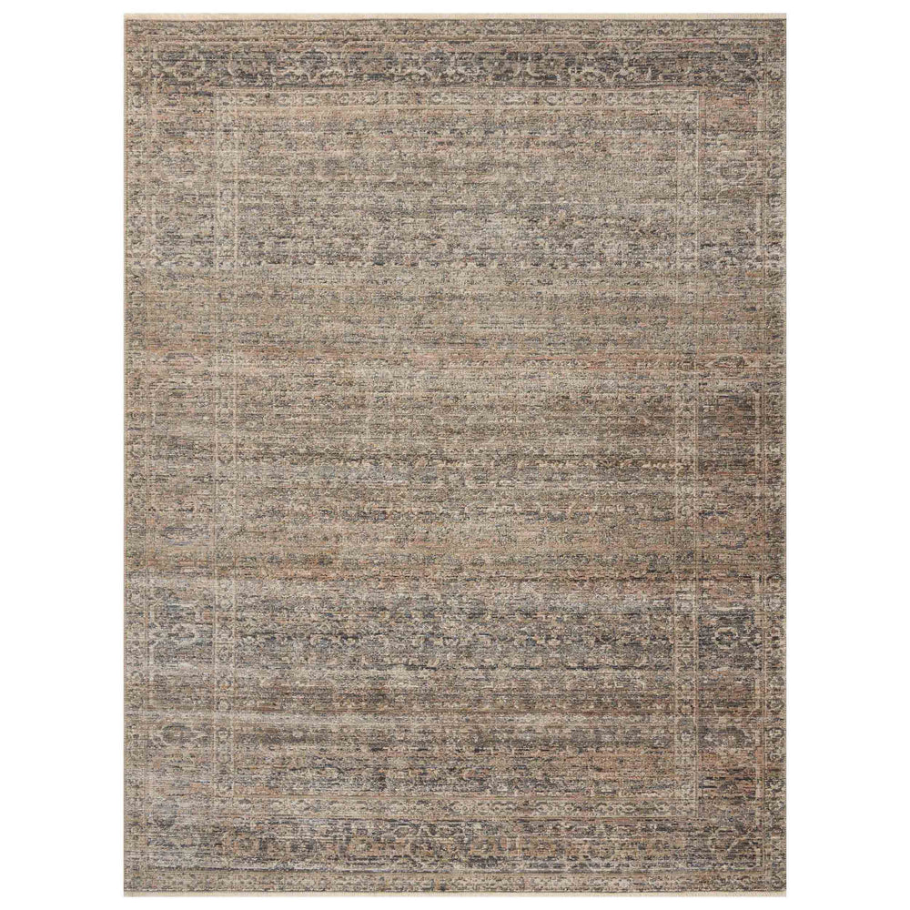 Amber Lewis x Loloi Rug Molly MOL-04, Navy/Blush-Rugs-High Fashion Home