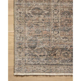 Amber Lewis x Loloi Rug Molly MOL-04, Navy/Blush-Rugs-High Fashion Home