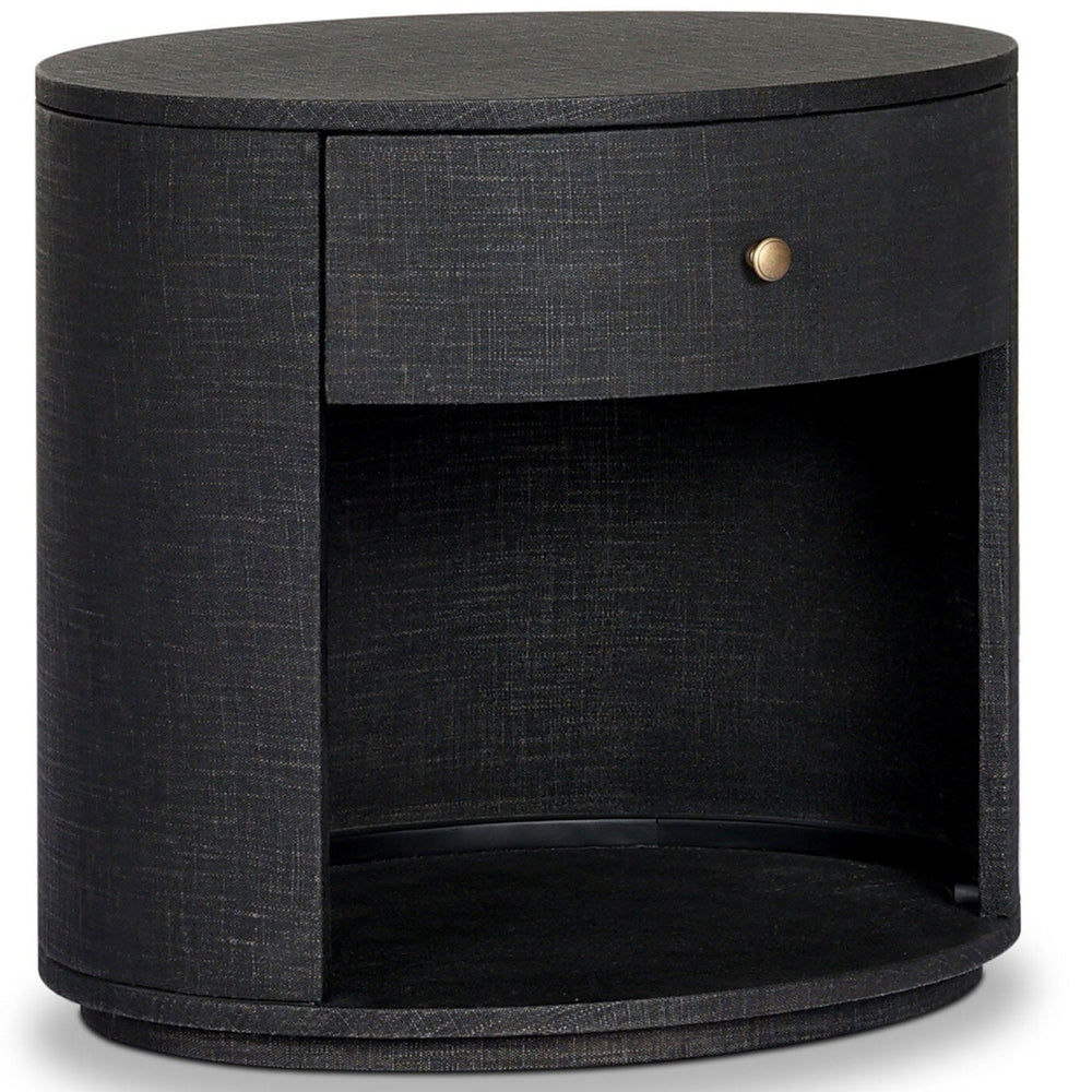 Amelia 1 Drawer Oval Nightstand by Four Hands