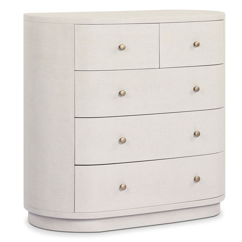 Amelia Chest, Ivory Painted Linen by Four Hands-Furniture - Storage-High Fashion Home