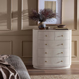 Amelia Chest, Ivory Painted Linen by Four Hands-Furniture - Storage-High Fashion Home