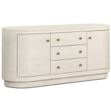 Amelia Media Console, Ivory by Four Hands-Furniture - Storage-High Fashion Home