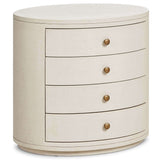 Amelia Oval Nightstand by Four Hands