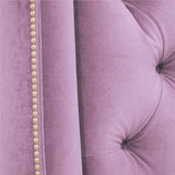Amelia Tall Bed, Vance Amethyst