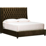 Amelia Tall Bed, Vance Olive