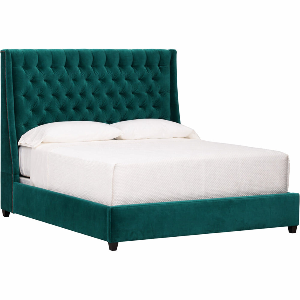 Amelia Tall Bed, Vance Teal