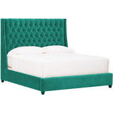 Amelia Tall Bed, Vance Teal
