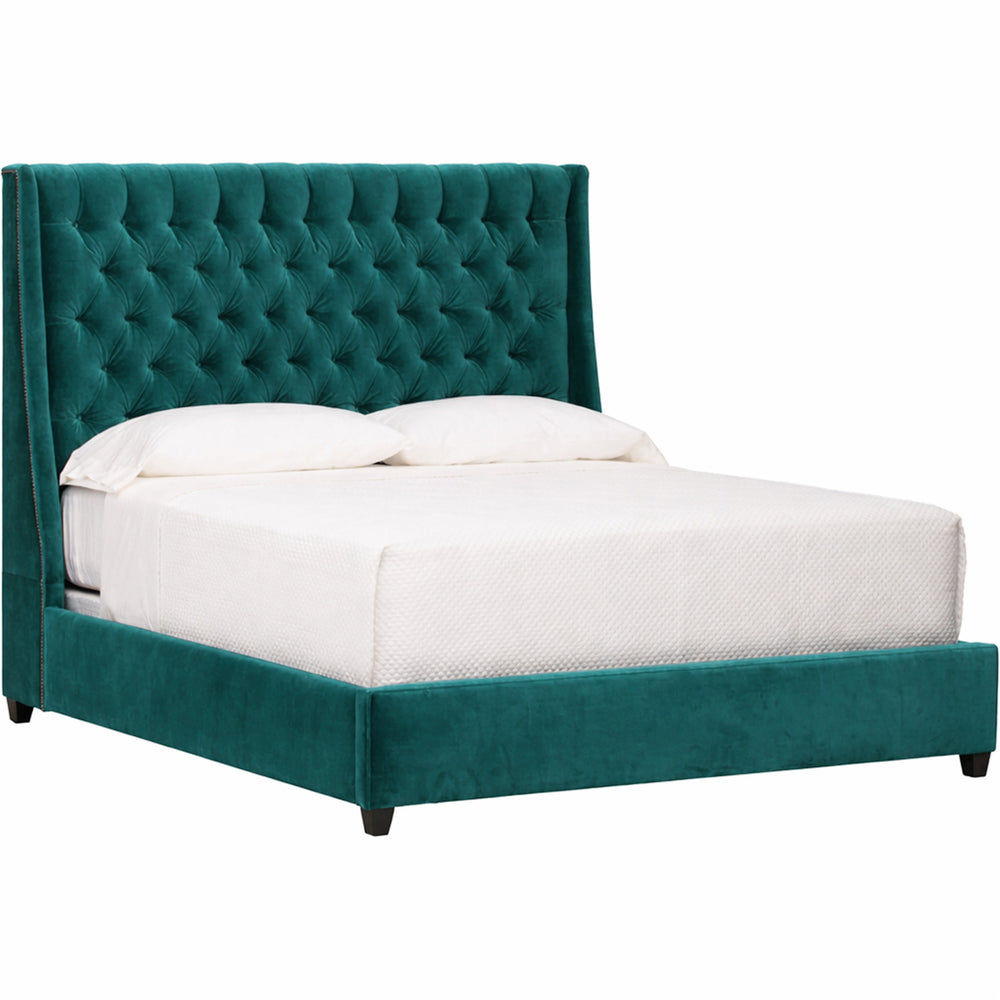 Amelia Tall Bed, Vance Teal