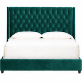 Amelia Tall Bed, Vance Teal