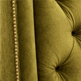 Amelia Tall Bed, Vance Wasabi