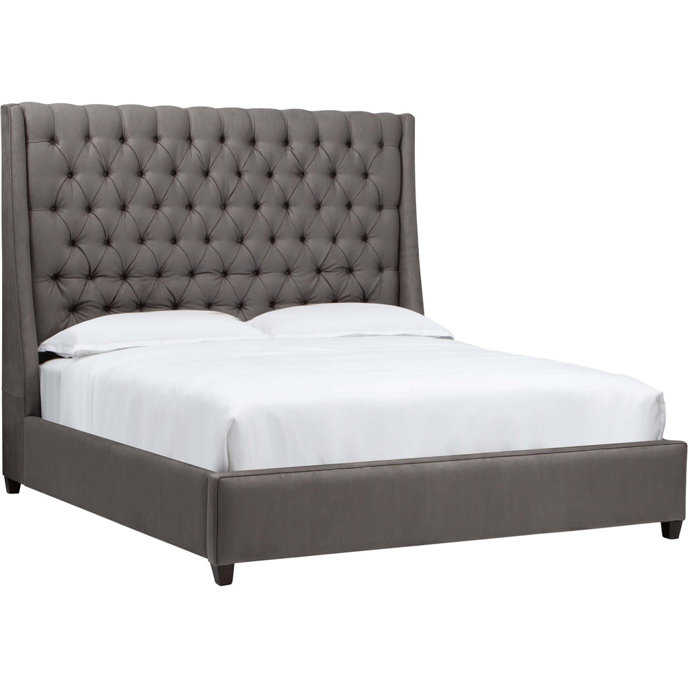 Amelia Tall King Bed, Desmond Graphite High Fashion Home