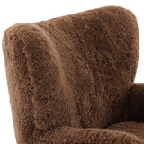Amelie Chair, Amber Shearling by Four Hands