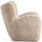 Amelie Chair, Beige Shearling by Four Hands