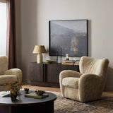 Amelie Chair, Beige Shearling by Four Hands