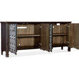 Americana 4 Door Entertainment Credenza-Furniture - Storage-High Fashion Home