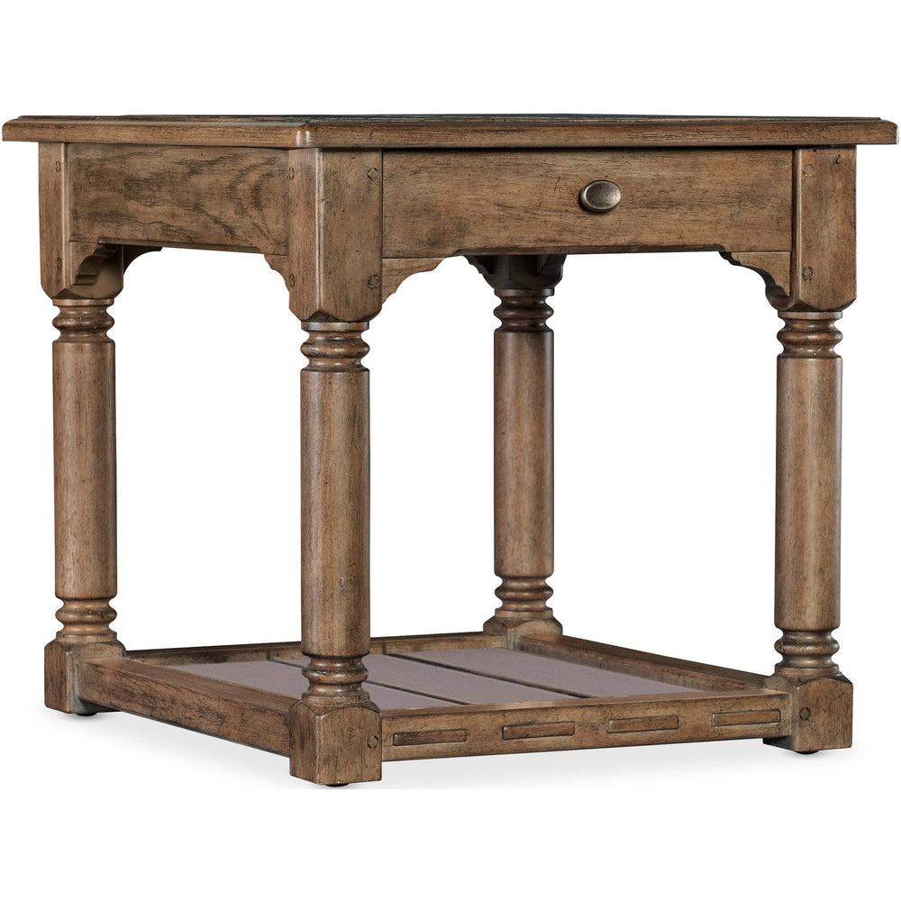 Americana End Table-Furniture - Accent Tables-High Fashion Home