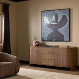 Ames Sideboard, Textured Brown by Four Hands