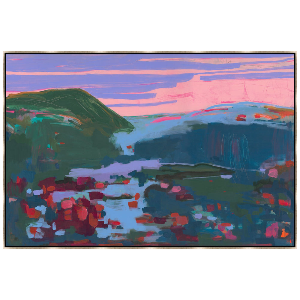 Amethyst Dawn Framed-Accessories Artwork-High Fashion Home