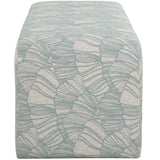 Amie Bench, Blue-Furniture - Benches-High Fashion Home