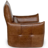 Amsterdam Leather Power Recliner, Kona Brown-Furniture - Chairs-High Fashion Home