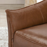 Amsterdam Leather Power Recliner, Kona Brown-Furniture - Chairs-High Fashion Home