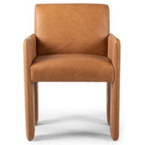 Amur Leather Arm Chair, Palermo Cognac