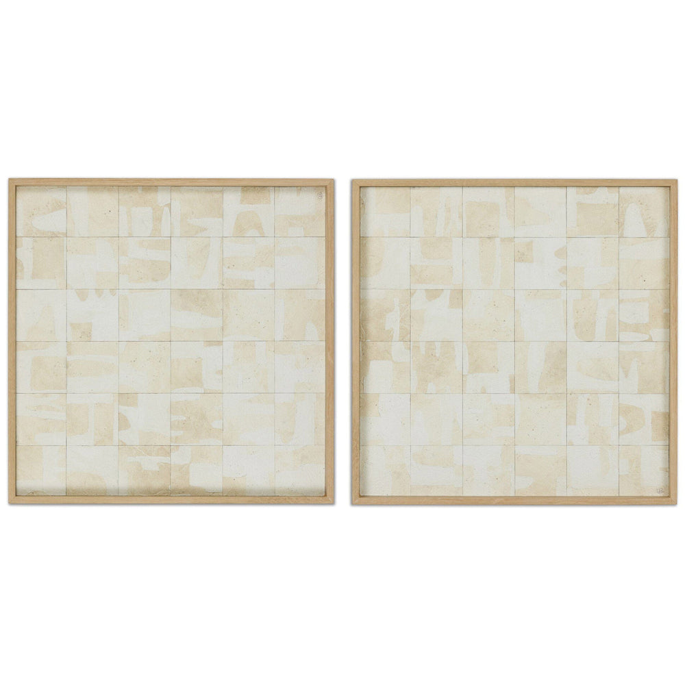 Ancestral Diptych II by Douglas Galloway by Four Hands-Accessories Artwork-High Fashion Home