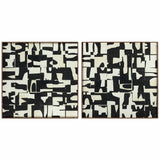 Ancestral I Diptych by Douglas Galloway by Four Hands-Accessories Artwork-High Fashion Home