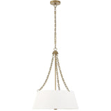 Andalucia 4 Light Pendant, White-Lighting-High Fashion Home
